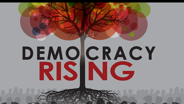 Democracy Rising Conference poster. Source: http://www.telesurtv.net/__export/1437075837641/sites/telesur/img/news/2015/07/16/conference_new1-02.png_1718483346.png